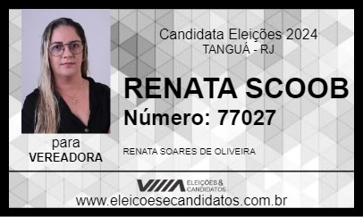 Candidato RENATA SCOOB 2024 - TANGUÁ - Eleições