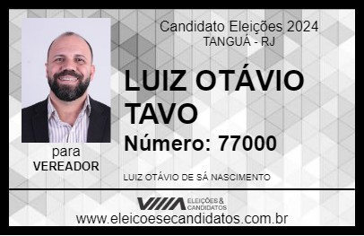 Candidato LUIZ OTÁVIO TAVO 2024 - TANGUÁ - Eleições