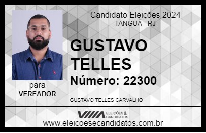 Candidato GUSTAVO TELLES 2024 - TANGUÁ - Eleições