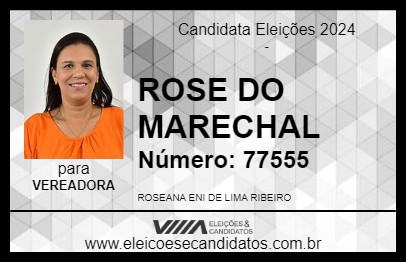 Candidato ROSE DO MARECHAL 2024 - ITATIAIA - Eleições