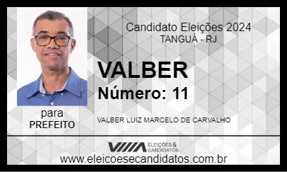 Candidato VALBER 2024 - TANGUÁ - Eleições