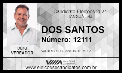 Candidato DOS SANTOS 2024 - TANGUÁ - Eleições