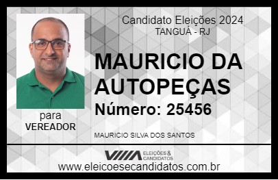 Candidato MAURICIO DA AUTOPEÇAS 2024 - TANGUÁ - Eleições