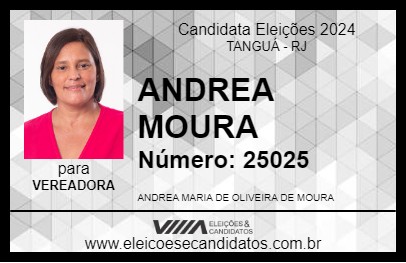 Candidato ANDREA MOURA 2024 - TANGUÁ - Eleições