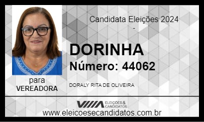 Candidato DORINHA 2024 - TRÊS RIOS - Eleições