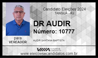 Candidato DR AUDIR 2024 - TANGUÁ - Eleições