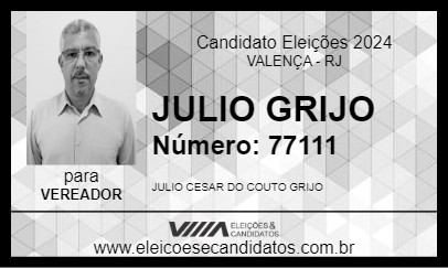 Candidato JULIO GRIJO 2024 - VALENÇA - Eleições