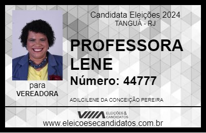 Candidato PROFESSORA LENE 2024 - TANGUÁ - Eleições