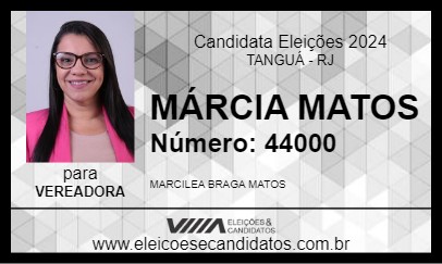 Candidato MÁRCIA MATOS 2024 - TANGUÁ - Eleições