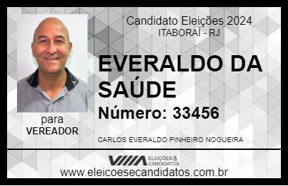 Candidato EVERALDO NOGUEIRA 2024 - ITABORAÍ - Eleições