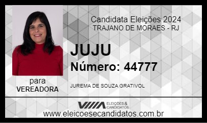 Candidato JUJU 2024 - TRAJANO DE MORAES - Eleições