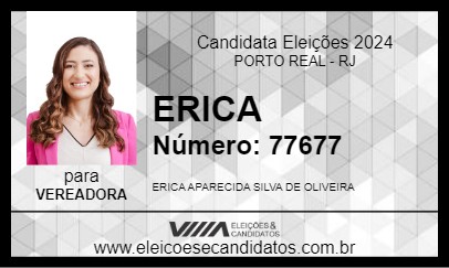 Candidato ERICA 2024 - PORTO REAL - Eleições