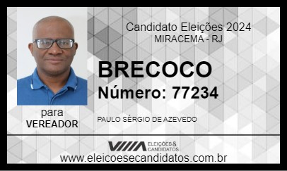 Candidato BRECOCO 2024 - MIRACEMA - Eleições