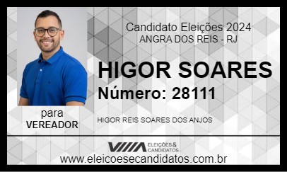 Candidato HIGOR SOARES 2024 - ANGRA DOS REIS - Eleições