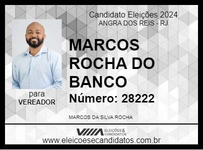 Candidato MARCOS ROCHA DO BANCO 2024 - ANGRA DOS REIS - Eleições