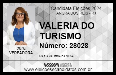 Candidato PROFESSORA VALÉRIA RIGUINI 2024 - ANGRA DOS REIS - Eleições