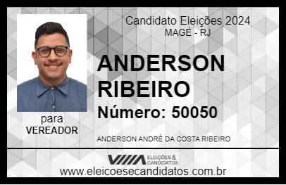 Candidato ANDERSON RIBEIRO 2024 - MAGÉ - Eleições