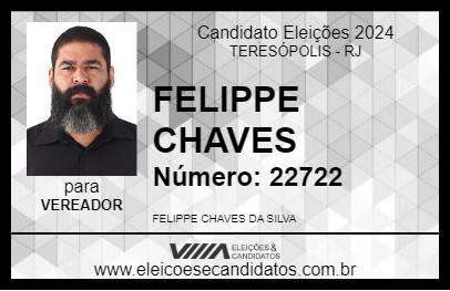 Candidato FELIPPE CHAVES 2024 - TERESÓPOLIS - Eleições