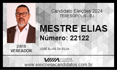 Candidato MESTRE ELIAS 2024 - TERESÓPOLIS - Eleições