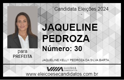 Candidato JAQUELINE PEDROZA 2024 - SÃO GONÇALO - Eleições