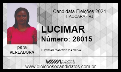 Candidato LUCIMAR 2024 - ITAOCARA - Eleições