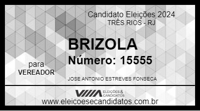 Candidato BRIZOLA 2024 - TRÊS RIOS - Eleições