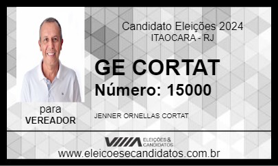 Candidato GE CORTAT 2024 - ITAOCARA - Eleições