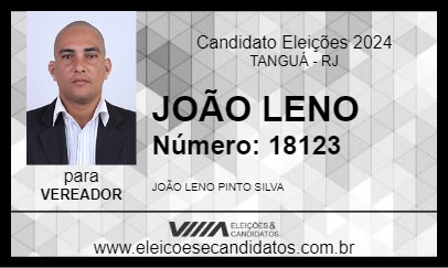 Candidato JOÃO LENO 2024 - TANGUÁ - Eleições