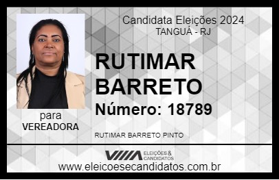 Candidato RUTIMAR BARRETO 2024 - TANGUÁ - Eleições