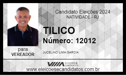 Candidato TILICO 2024 - NATIVIDADE - Eleições