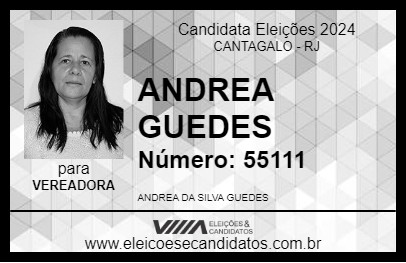 Candidato ANDREA GUEDES 2024 - CANTAGALO - Eleições