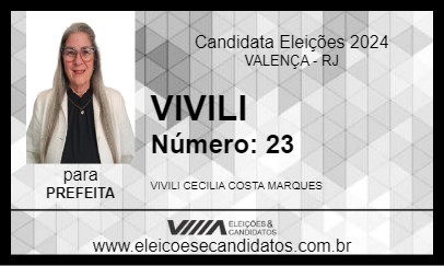 Candidato VIVILI 2024 - VALENÇA - Eleições