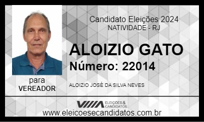 Candidato ALOIZIO GATO 2024 - NATIVIDADE - Eleições