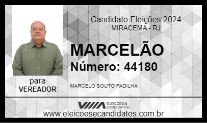 Candidato MARCELÃO 2024 - MIRACEMA - Eleições