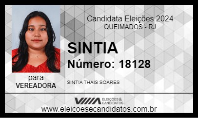 Candidato SINTIA 2024 - QUEIMADOS - Eleições