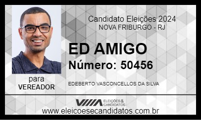 Candidato ED AMIGO 2024 - NOVA FRIBURGO - Eleições