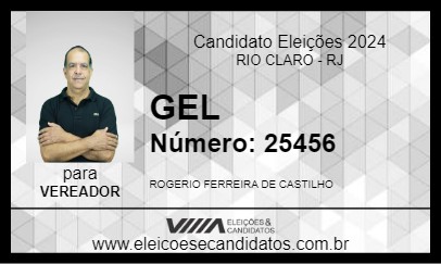 Candidato GEL 2024 - RIO CLARO - Eleições