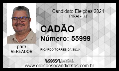 Candidato CADÃO 2024 - PIRAÍ - Eleições