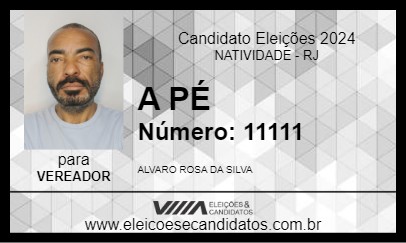 Candidato A PÉ 2024 - NATIVIDADE - Eleições