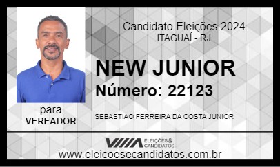 Candidato NEW JUNIOR 2024 - ITAGUAÍ - Eleições