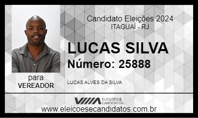 Candidato LUCAS SILVA 2024 - ITAGUAÍ - Eleições