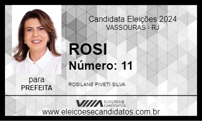 Candidato ROSI 2024 - VASSOURAS - Eleições