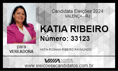 Candidato KATIA RIBEIRO 2024 - VALENÇA - Eleições