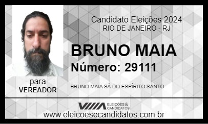 Candidato BRUNO MAIA 2024 - RIO DE JANEIRO - Eleições