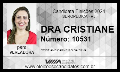 Candidato DRA CRISTIANE 2024 - SEROPÉDICA - Eleições