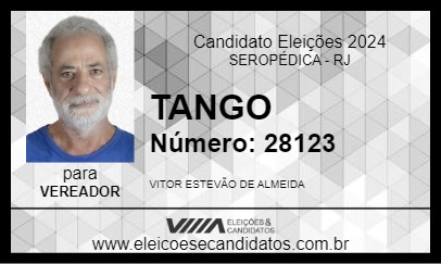 Candidato TANGO 2024 - SEROPÉDICA - Eleições