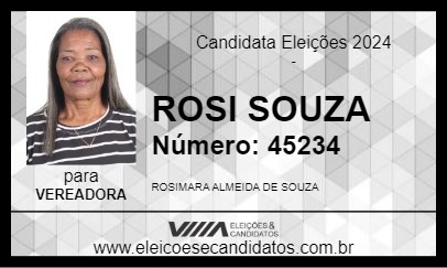 Candidato ROSI SOUZA 2024 - SEROPÉDICA - Eleições