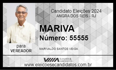 Candidato MARIVA 2024 - ANGRA DOS REIS - Eleições