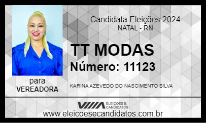 Candidato TT MODAS 2024 - NATAL - Eleições