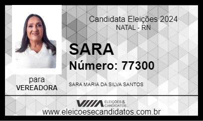 Candidato SARA 2024 - NATAL - Eleições